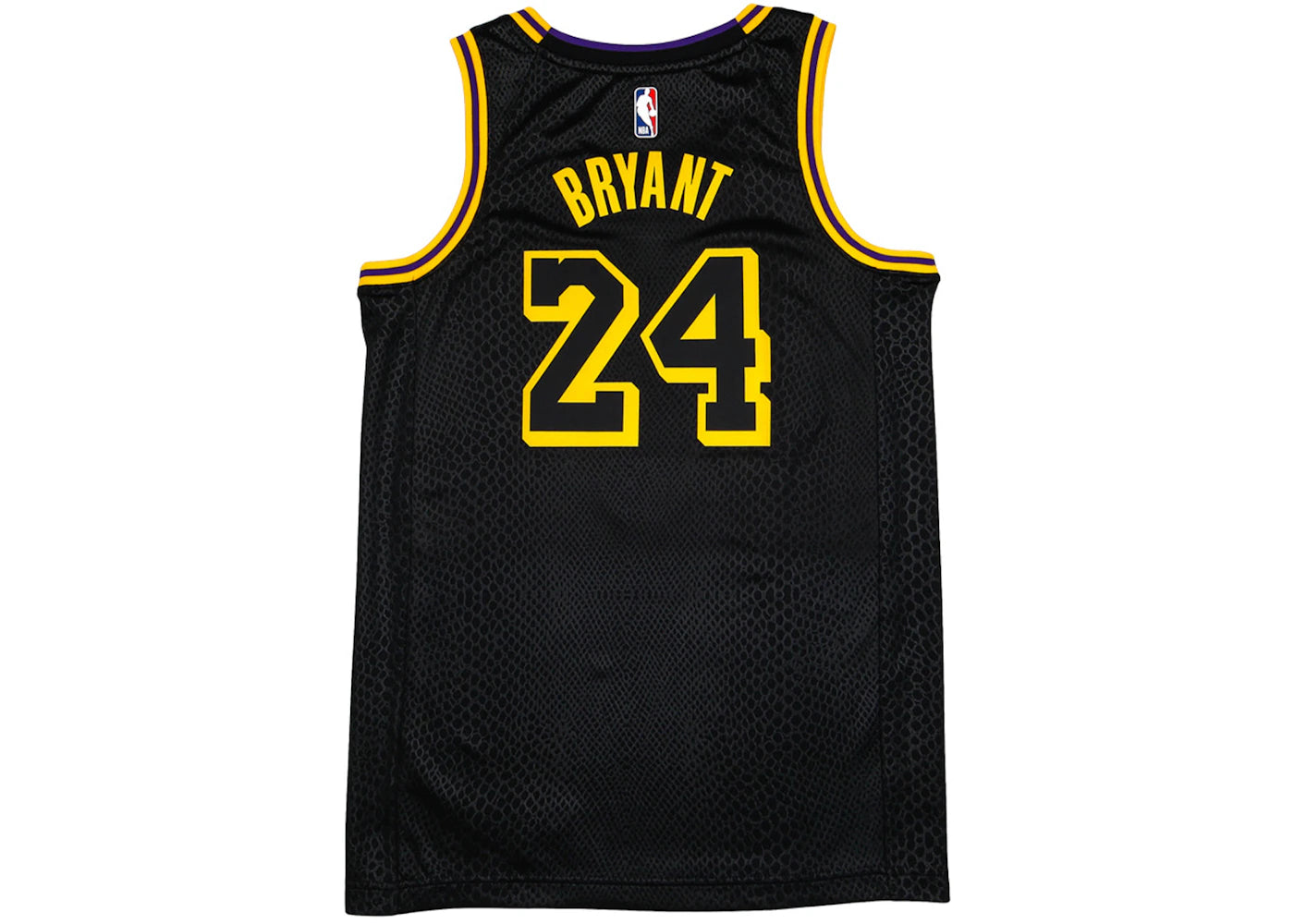 Nike Los Angeles Lakers Kobe Bryant Black Mamba City Edition Swingman Jersey Black/Gold - DJ0471-010