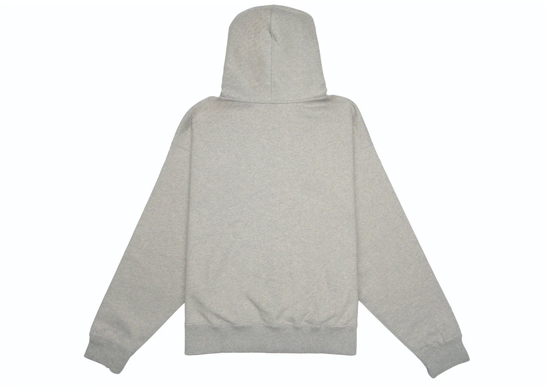 Stussy x Nike Fleece Zip Hoodie Grey Heather