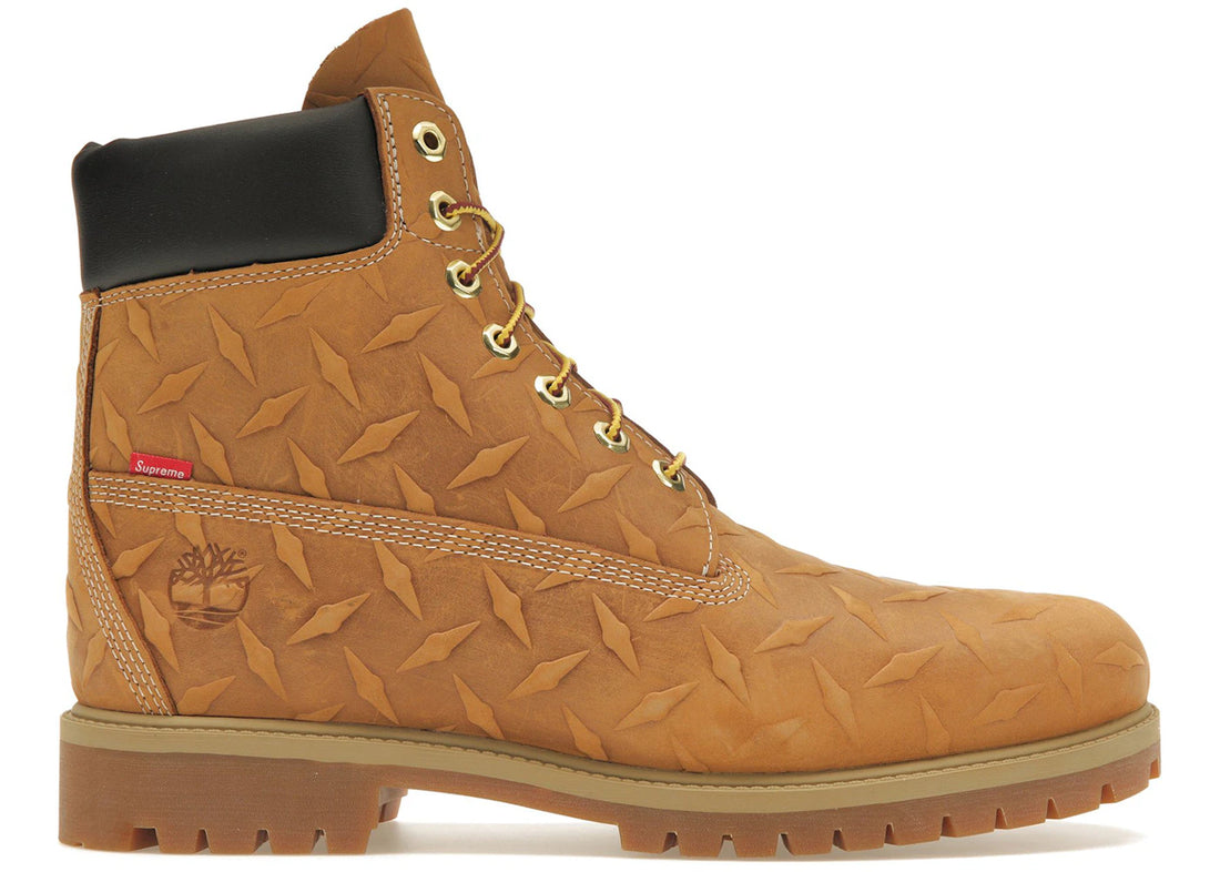 6' Premium Waterproof Boot Supreme Diamond Plate Wheat - TIMB-6PWBSD-WHEAT