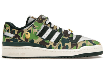 Adidas Forum 84 Low Bape 30th Anniversary Green Camo